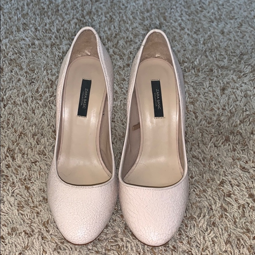 Zara Basic Nude Stilettos